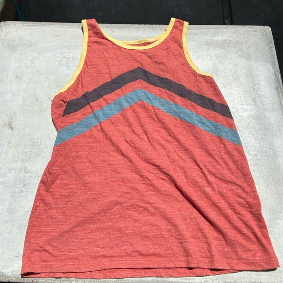 Threads 4 Thought Tank Top - Sunset Orange - Picture 1 of 3